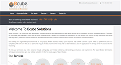 Desktop Screenshot of bcubesolutions.com